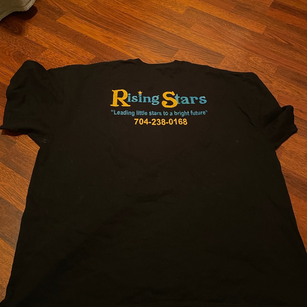 rising stars shirt can be men or women’s